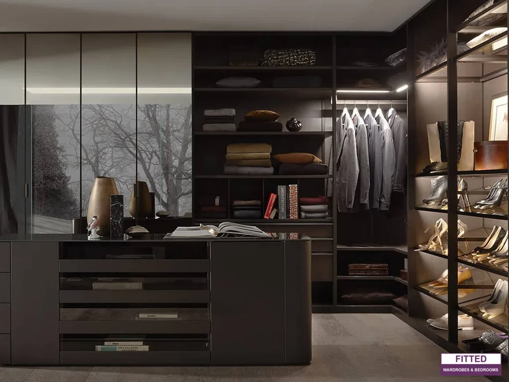walk-in wardrobes