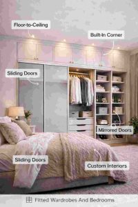 10 Fitted Wardrobe Ideas for a Small Bedrooms