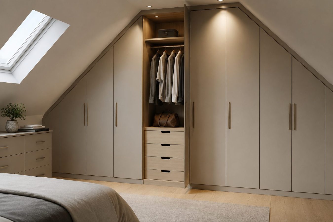 attic wardrobes